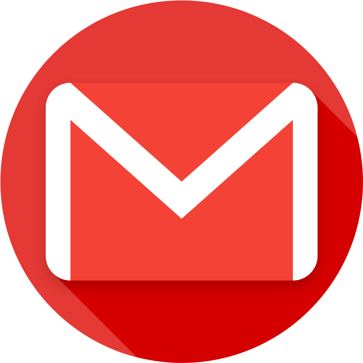 Free Icons Png - Gmail Icons Png Transparent (1280x1280), Png Download