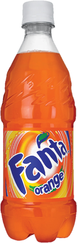Fanta Bottle - Fanta Orange Soda Bottle 20oz (303x938), Png Download