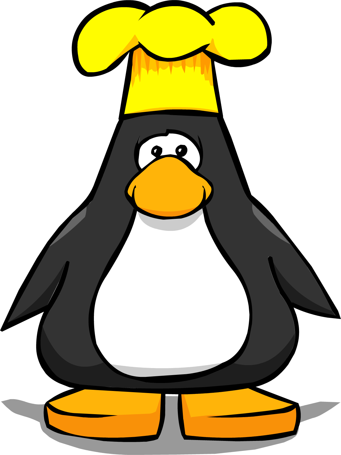 Goldchefhat Paper - Penguin With Santa Hat (1162x1549), Png Download
