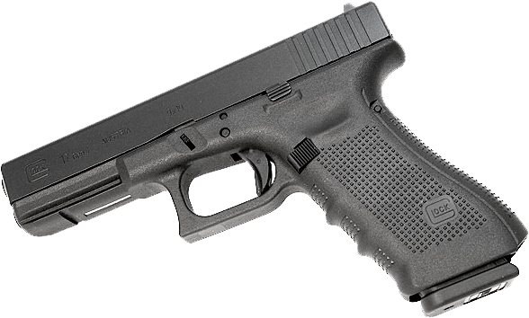 Glock 17c Gen 4 (600x366), Png Download