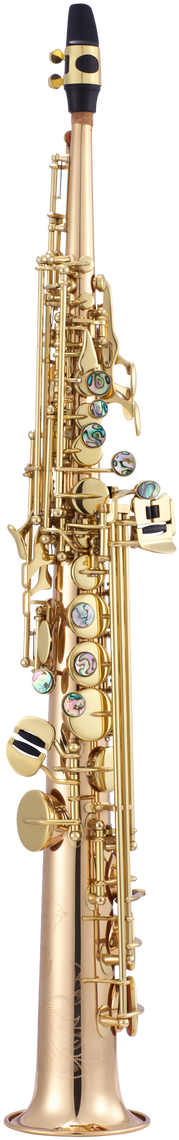 Jp243 Soprano Sax Lacquer Cutout Reduced - Saxophone (999x1200), Png Download