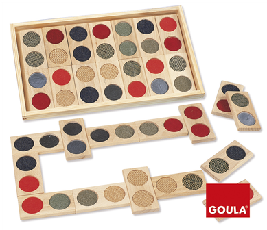 Goula - Domino Textures - Tactile Domino (630x335), Png Download