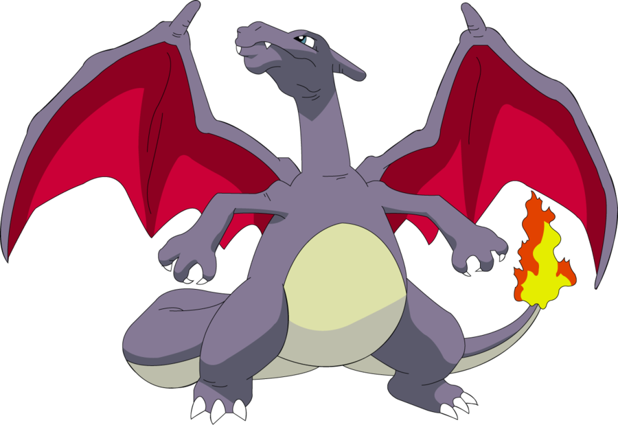 Charizard Vector Banner Free Download - Shiny Charmander Charmeleon Charizard (900x619), Png Download