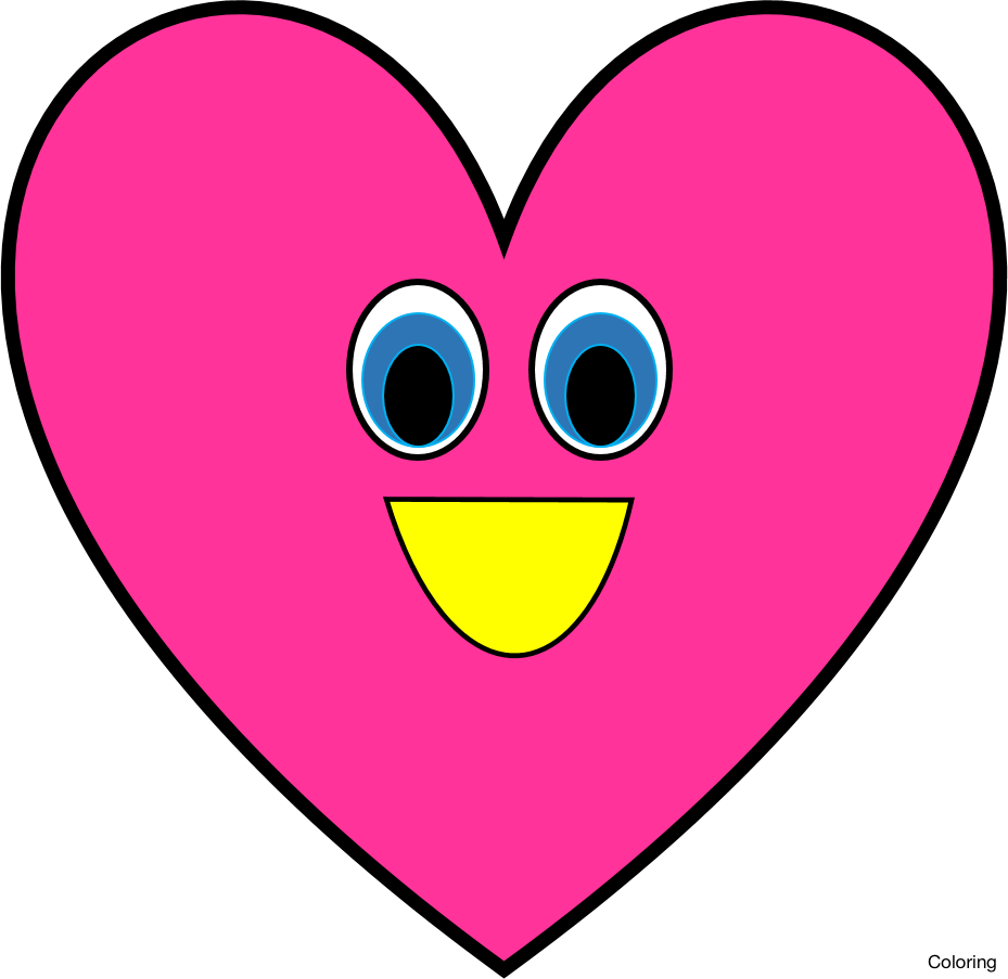 Shapes Clipart At Getdrawings - Heart Clipart (929x903), Png Download