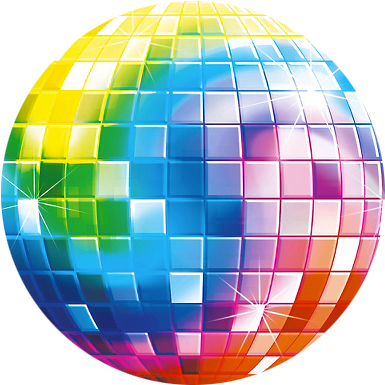 Disco Ball Png - 70s Disco Ball (404x416), Png Download