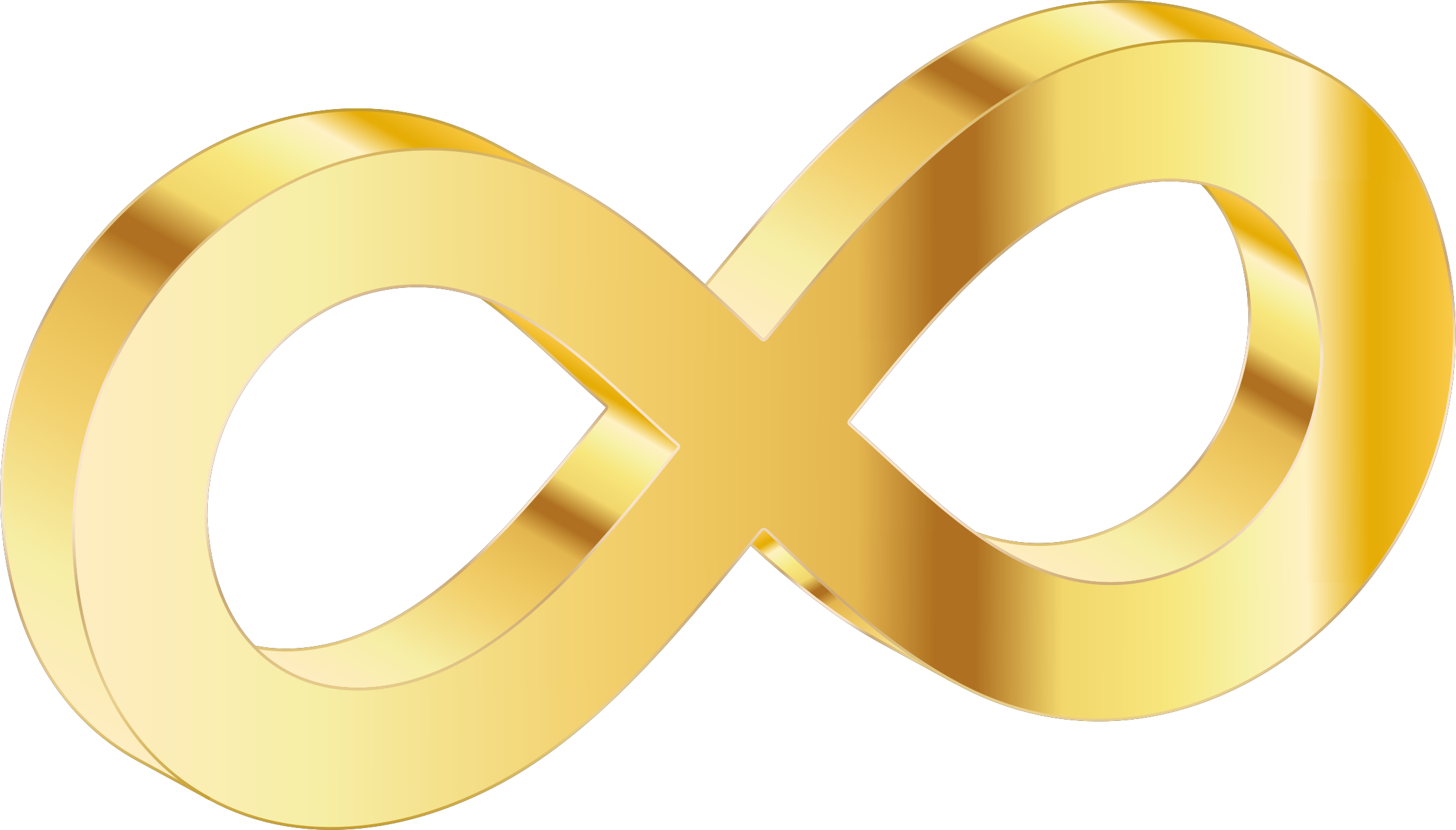 This Free Icons Png Design Of 3d Infinity Symbol Variation (2270x1294), Png Download