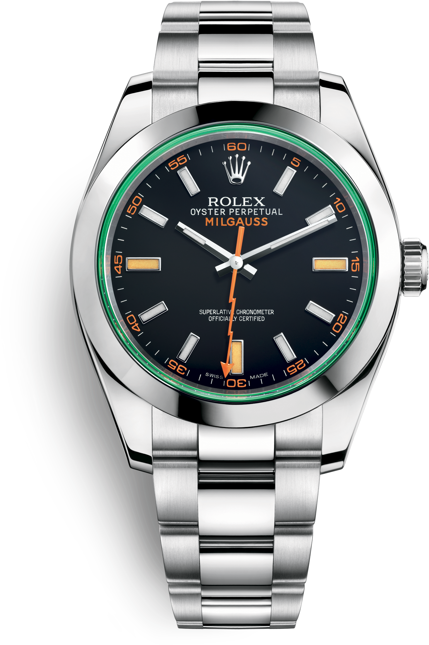 Milgauss - Rolex Milgauss (3000x3000), Png Download