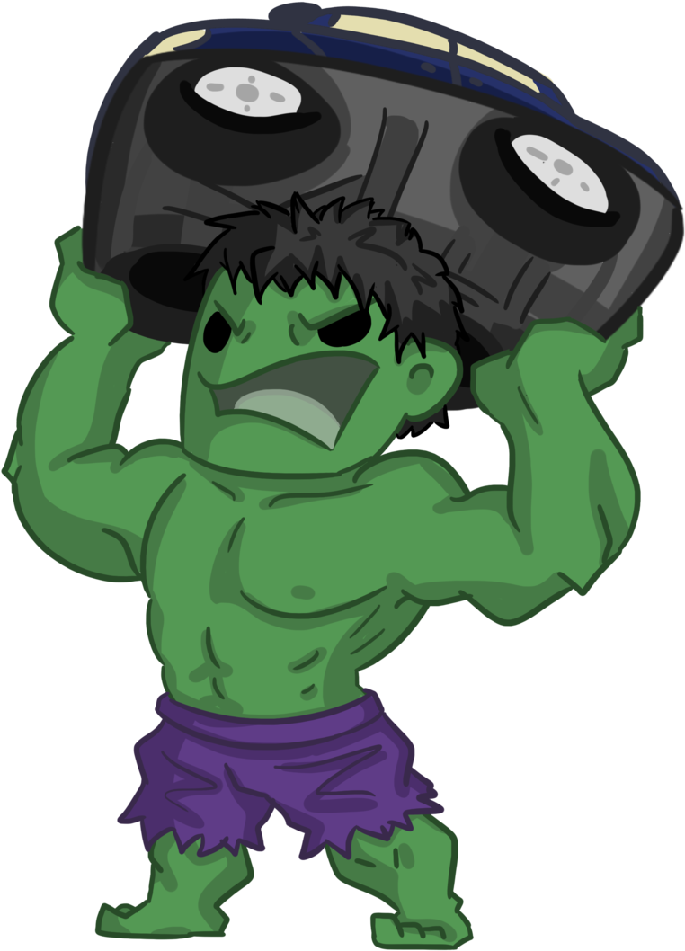 Cartoon Cute Png Google My Favorite - Hulk Cartoon Cute (1024x1229), Png Download