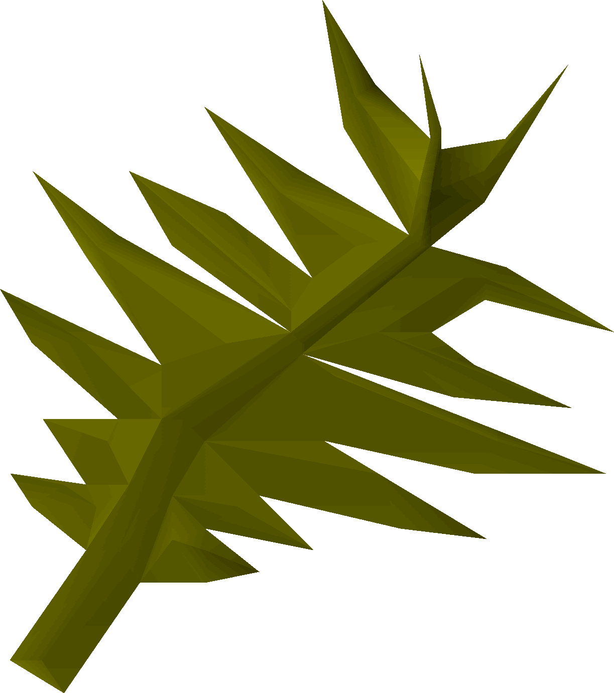 Swamp Weed Detail - Wiki (1223x1381), Png Download