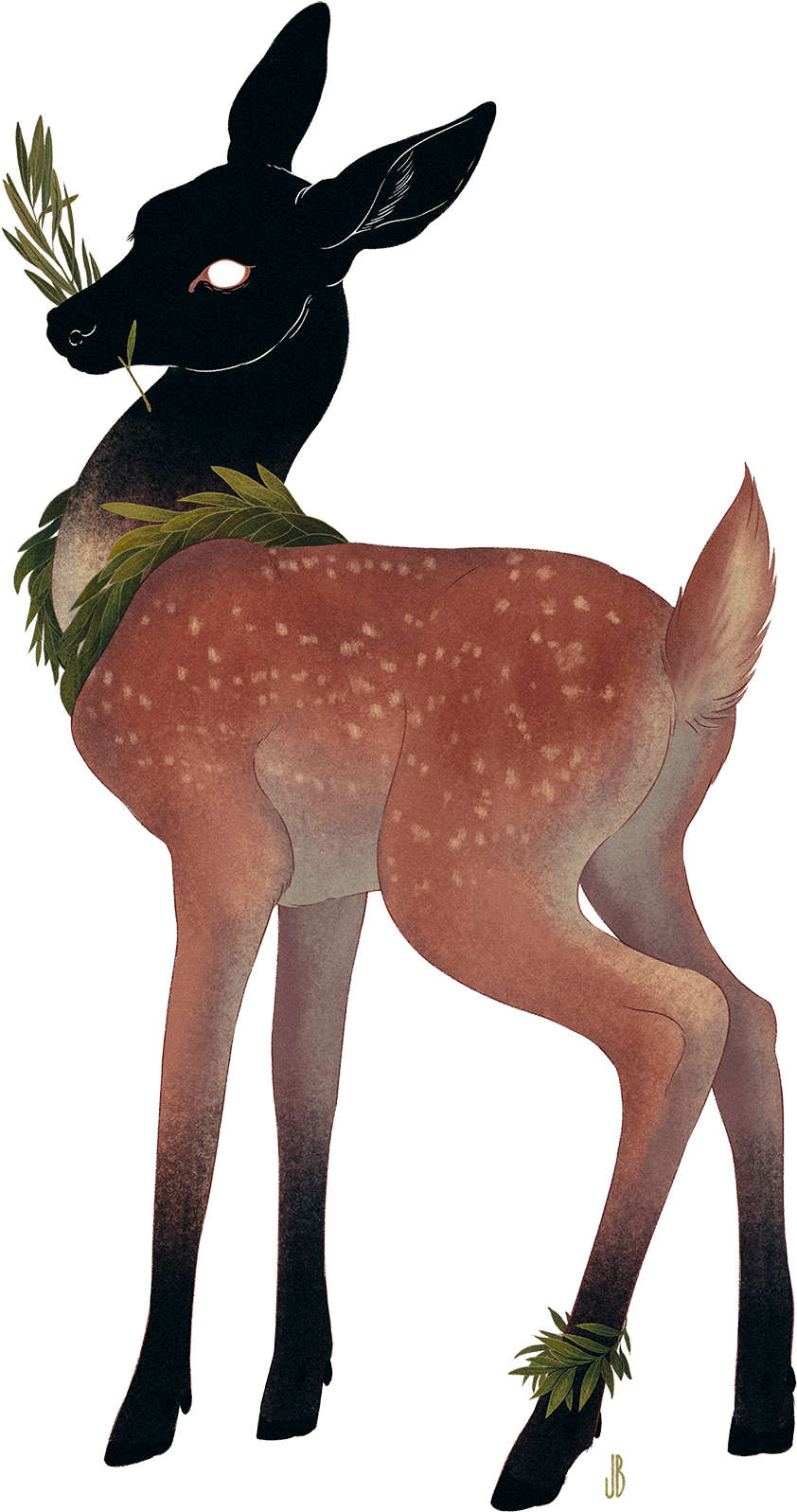 You Are Still Pure - Deer Png (446x750), Png Download