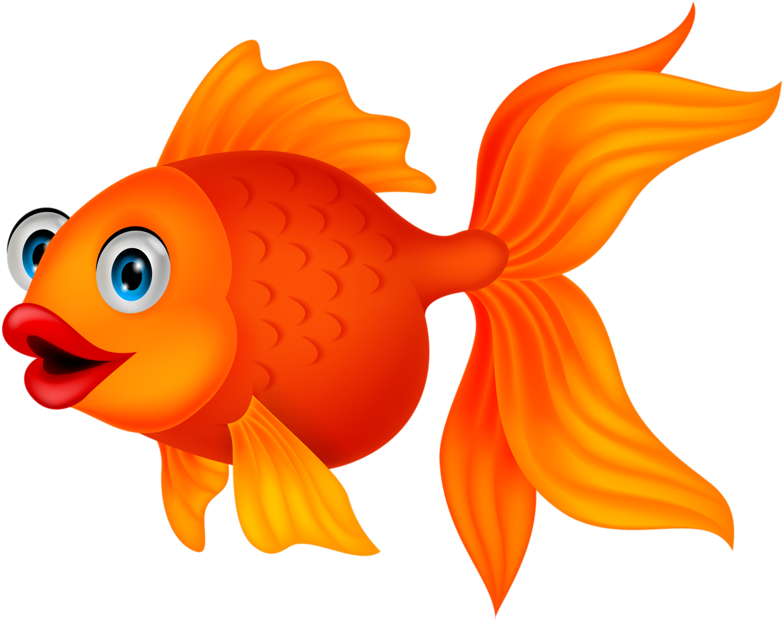 Sea Animals Clipart - Fish Cartoon Images Png (800x633), Png Download