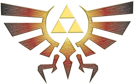 Triforce - Legend Of Zelda Triforce Png (448x281), Png Download