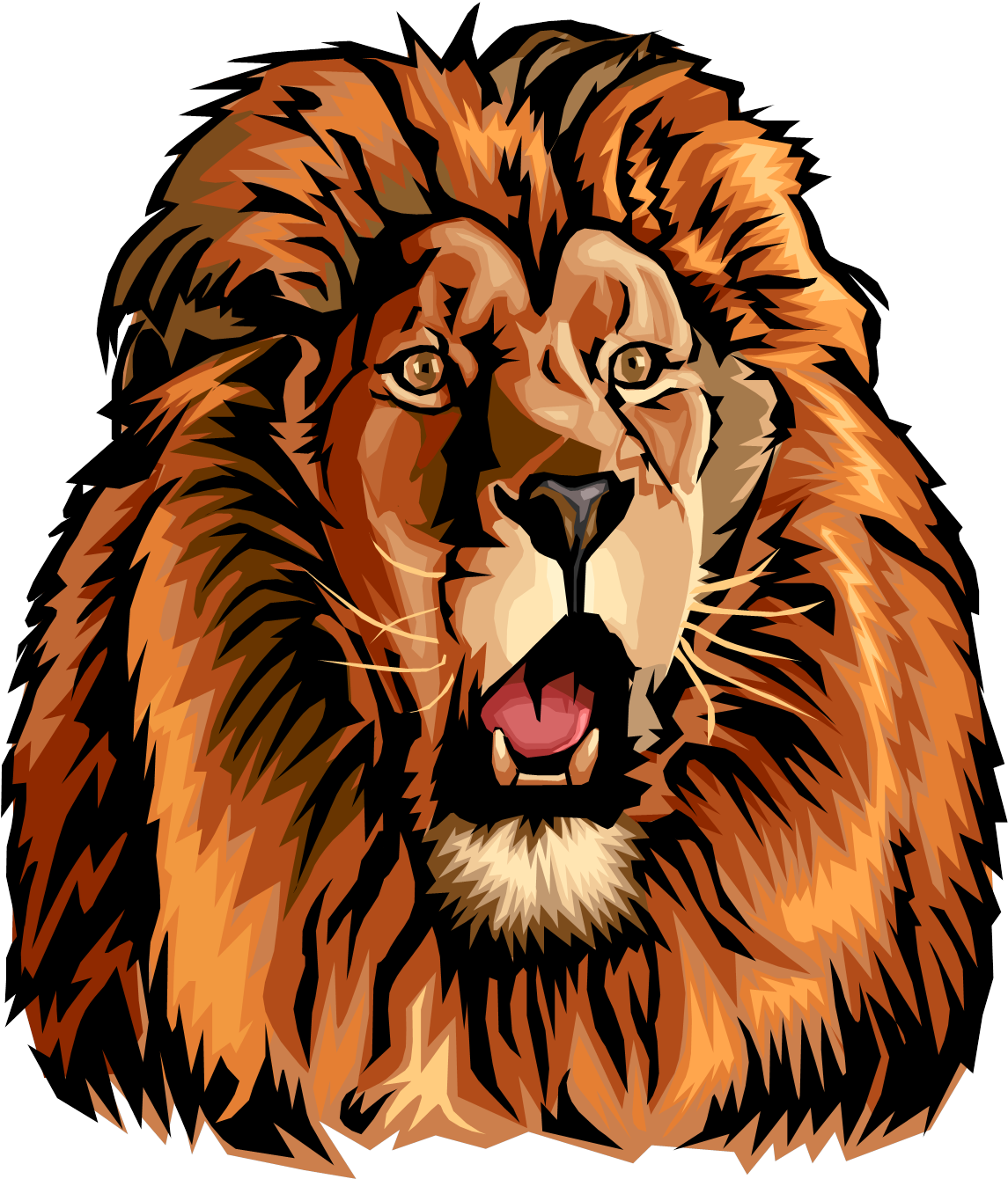 Lion - Liberty Middle School Logo Madison Al (1152x1350), Png Download