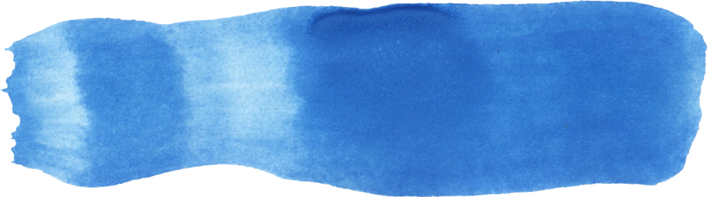Blue Size Download 44 Blue Watercolor Brush Stroke - Watercolor Painting (1024x286), Png Download