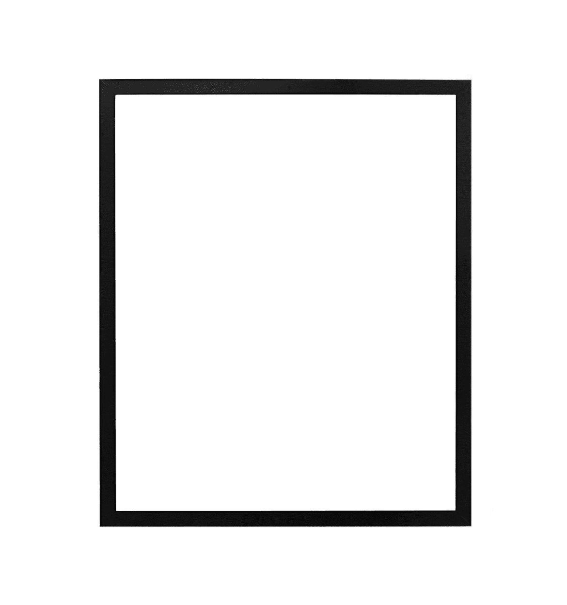 No Frame - Porcelanite Tile Black (1170x1248), Png Download