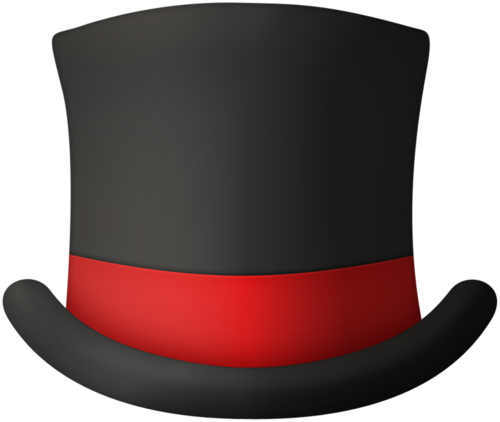 Top Hat Circus Theme Party, Theme Parties, Birthday - Sombrero Muñeco De Nieve Dibujo (500x422), Png Download