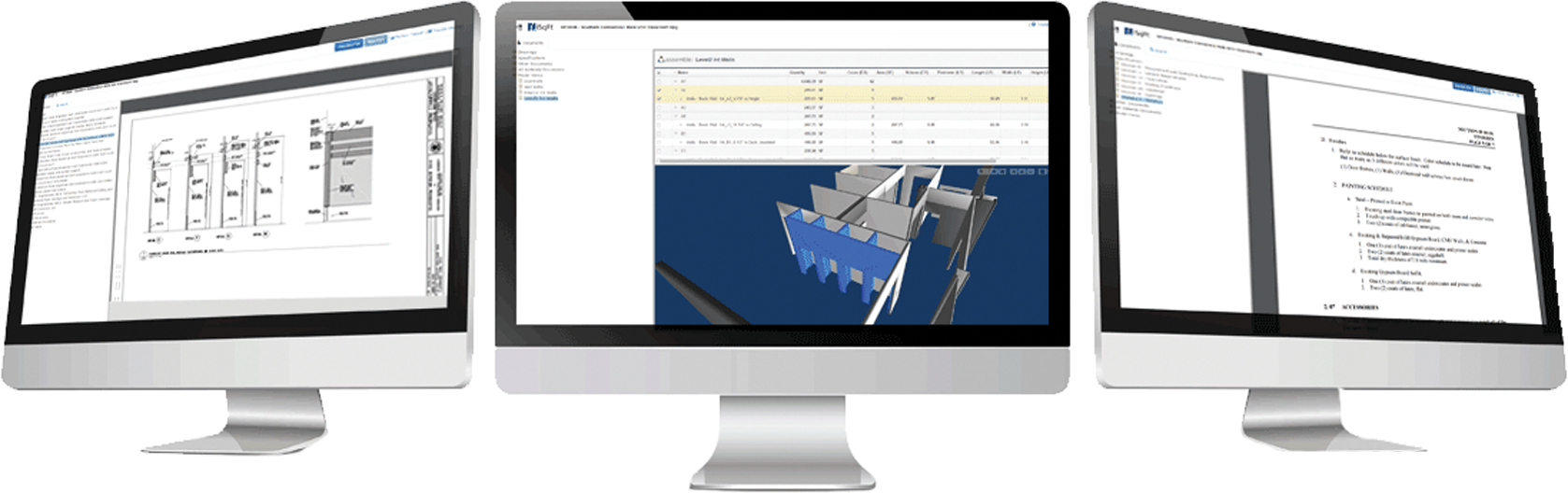 New Monitors Isqft - Assemble Bim (1677x528), Png Download