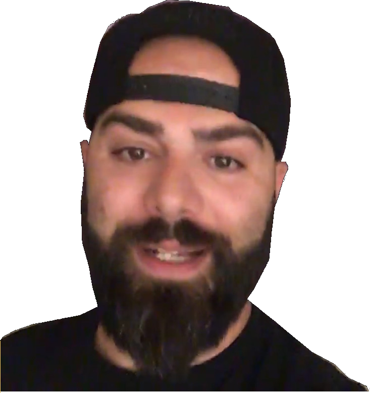 Backwords Capped Dj Keemstar Transparent By Billybob125poopz-dabeqhu - Keemstar Beard (733x778), Png Download