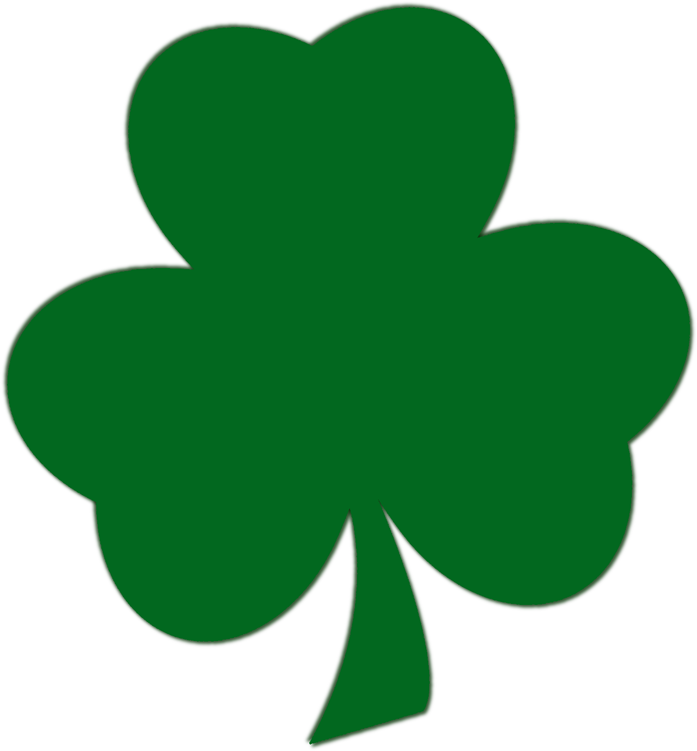 Shamrock - Seachtain Na Gaeilge (1500x1505), Png Download