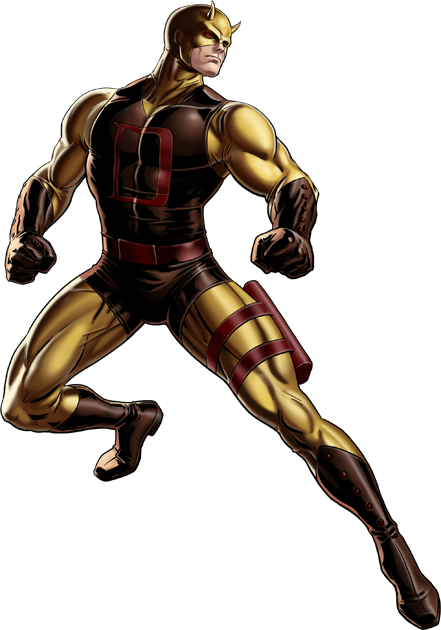 Marvel Daredevil Clipart Anime - Avengers Alliance Marvel Png (441x630), Png Download
