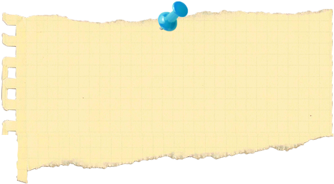Paper-thumbtack - Cartoon (500x270), Png Download