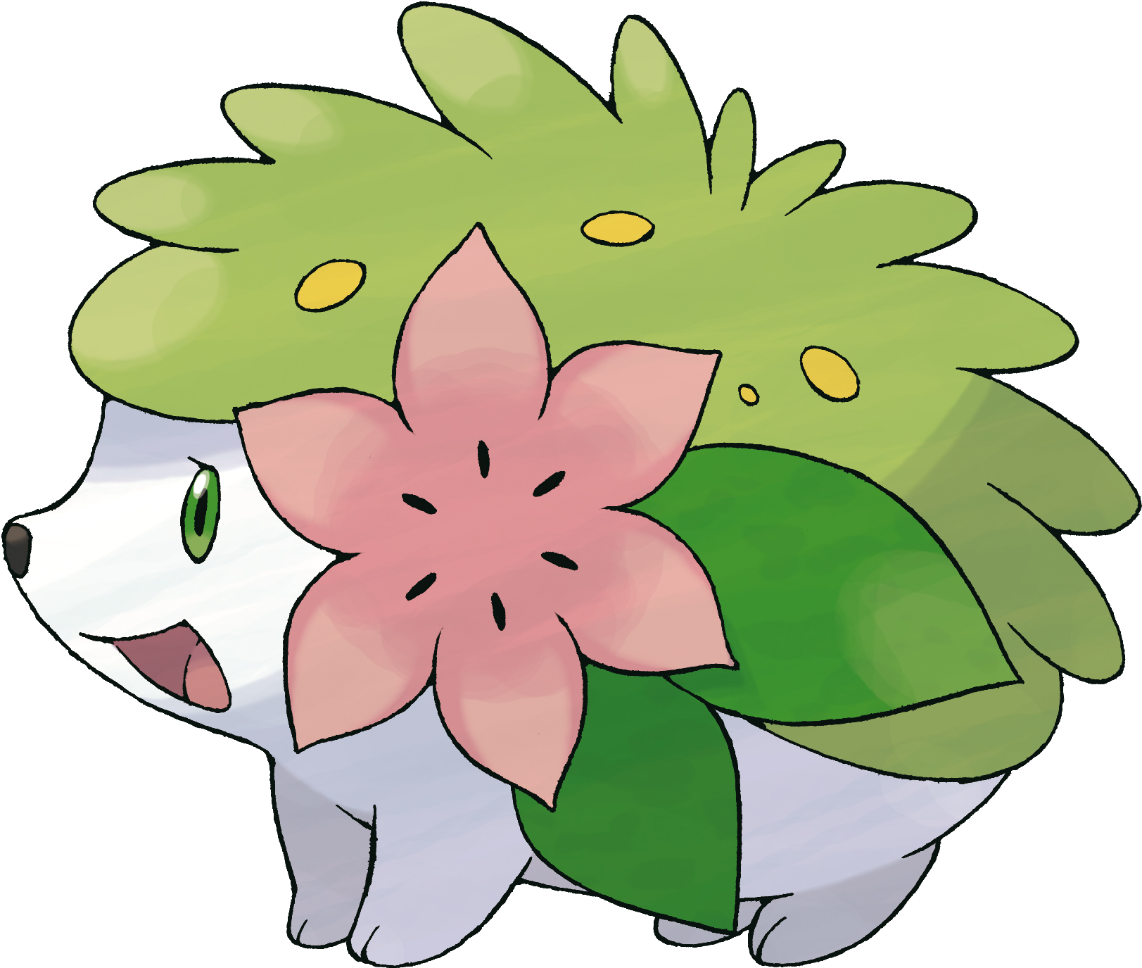 Shaymin Tierra - Shaymin Pokemon (1700x1569), Png Download