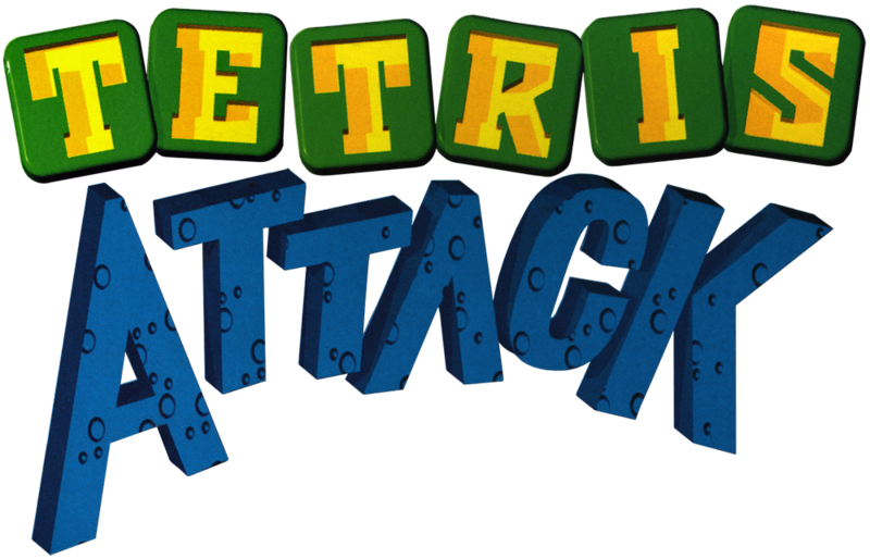 Tetris Attack Logo - Tetris Attack Logo Png (800x514), Png Download