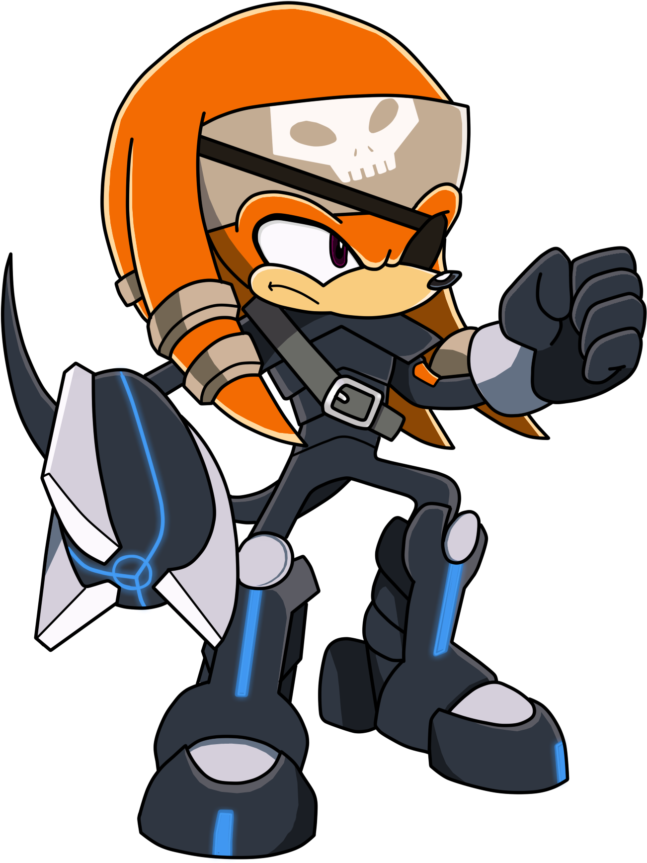 The Twilight Cage Pirate Leader - Nocturnus Clan (1347x1774), Png Download