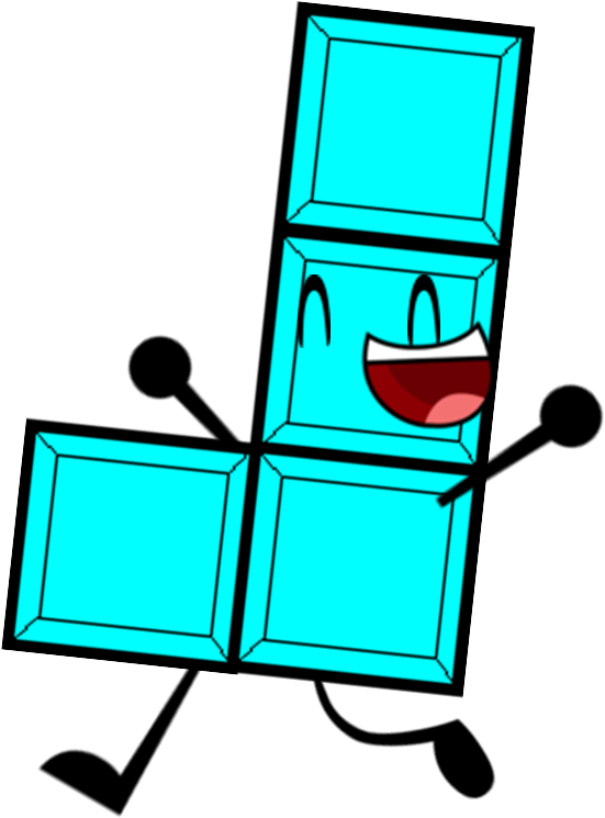 Tetris Block-1 - Object Show Tetris Block (564x774), Png Download