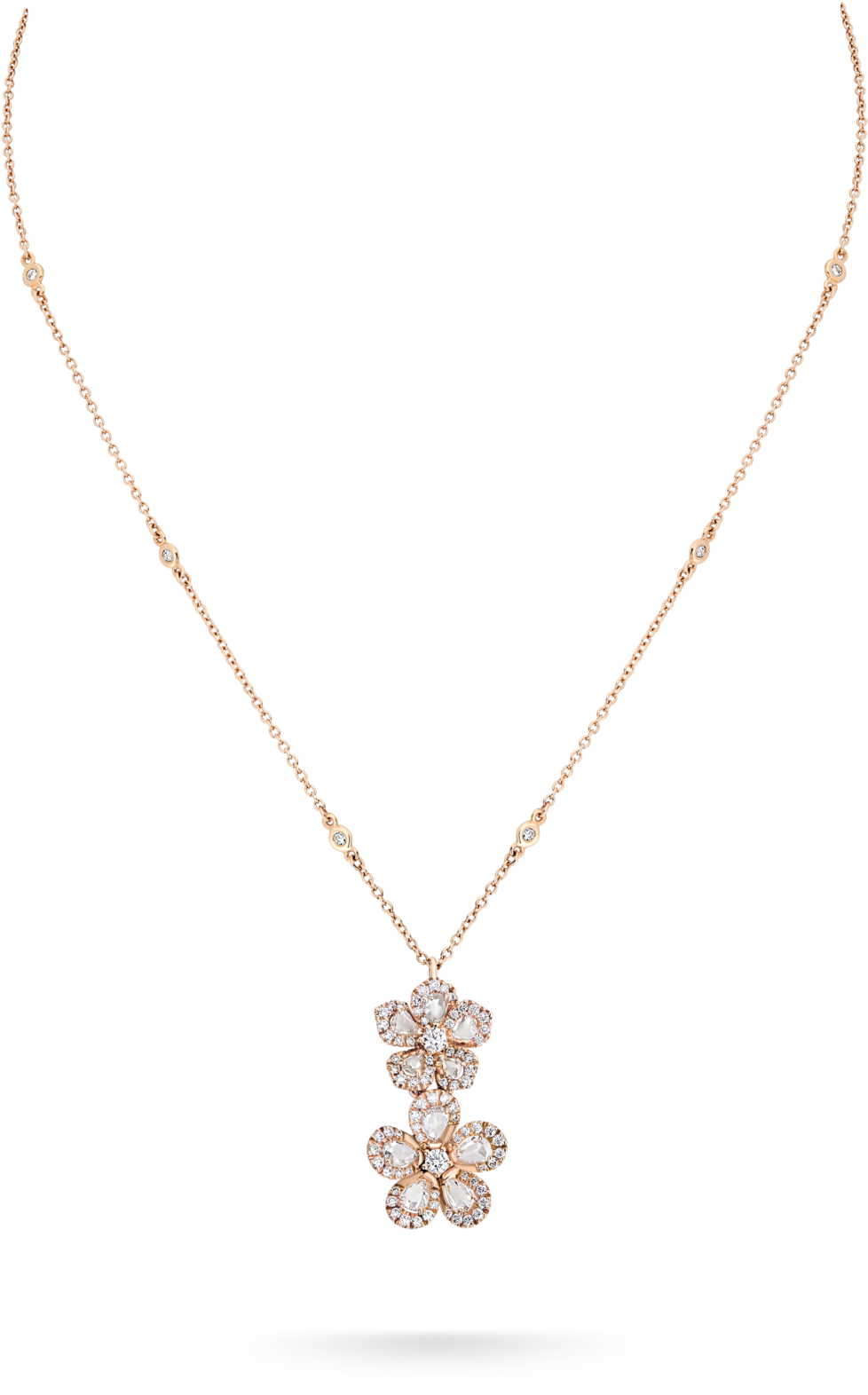 Ms 10 008 02 F1 Miss Daisy Necklace - Zag Bijoux Origami (1333x2000), Png Download