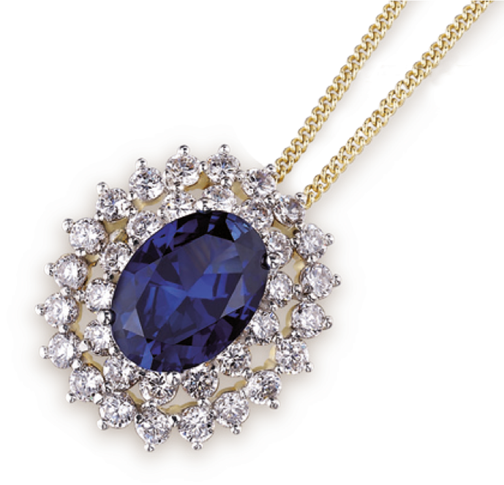 The Royal Engagement Pendant - Pendant (1000x999), Png Download