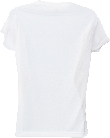 White T Shirt Women Png (500x500), Png Download