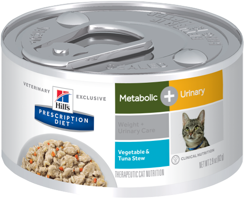 Pd Metabolic Plus Urinary Feline Vegetable And Tuna - Hills Metabolic Urinary (500x500), Png Download