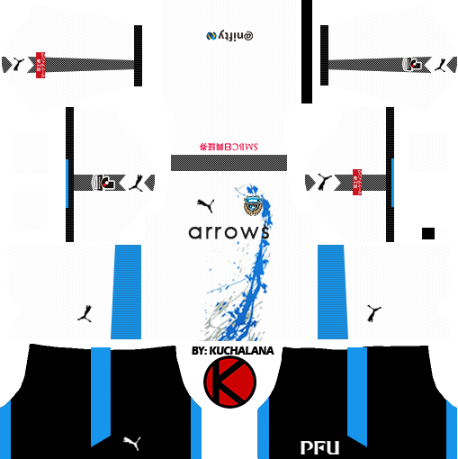 Kawasaki Frontale 川崎フロンターレ Kits - Kit Kawasaki Frontale Dream League Soccer (509x510), Png Download