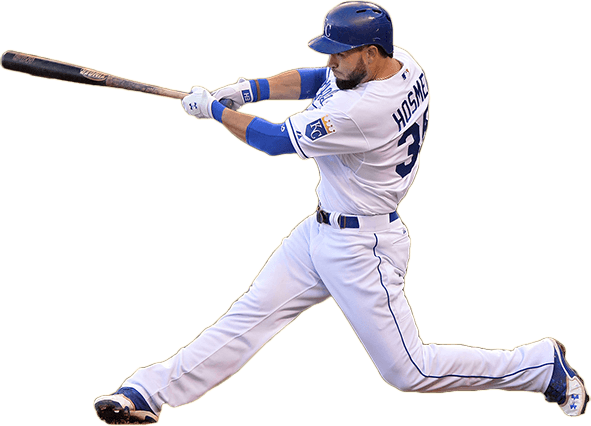 Kansas City Royals Eric Hosmer - Eric Hosmer At Bat (591x426), Png Download