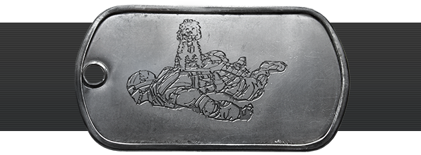 'dog' - Todas Las Chapas De Battlefield 4 (596x220), Png Download