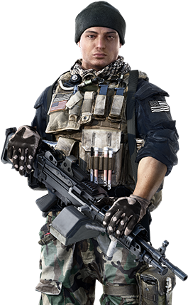 Daggerman88 / Battlefield 4 Stats Overview - Battlefield 4 Protagonist (327x430), Png Download