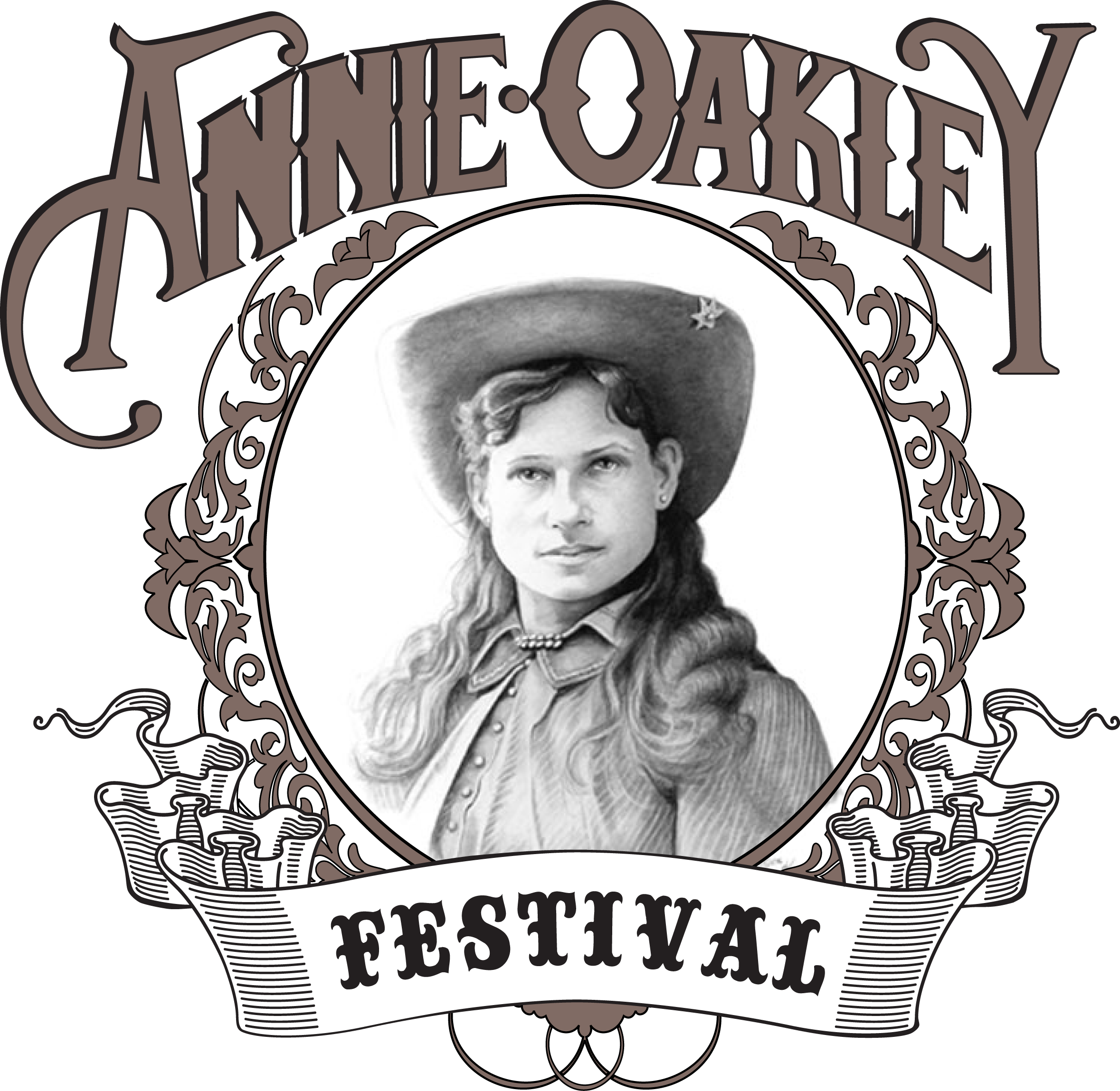 Annie Logo Cliparts - Annie Oakley (2358x2298), Png Download