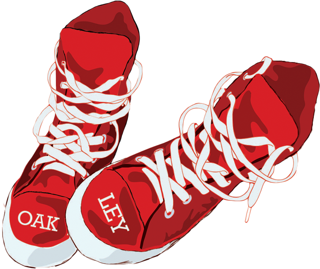 Red Sneakers - Red Sneakers For Oakley (1500x1500), Png Download