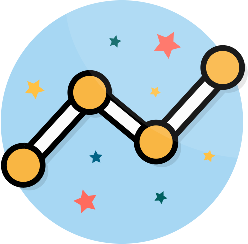 Advanced Analytics Of My Social Wall - Magic 100 Words Indigo (500x500), Png Download