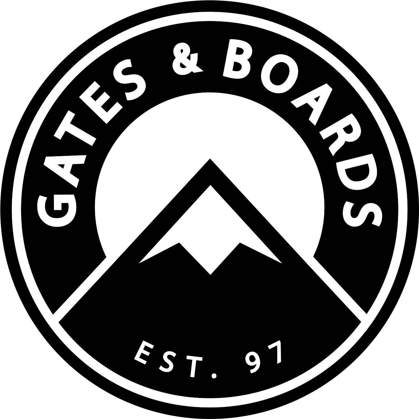 Gates And Boards - Circle (1446x1458), Png Download