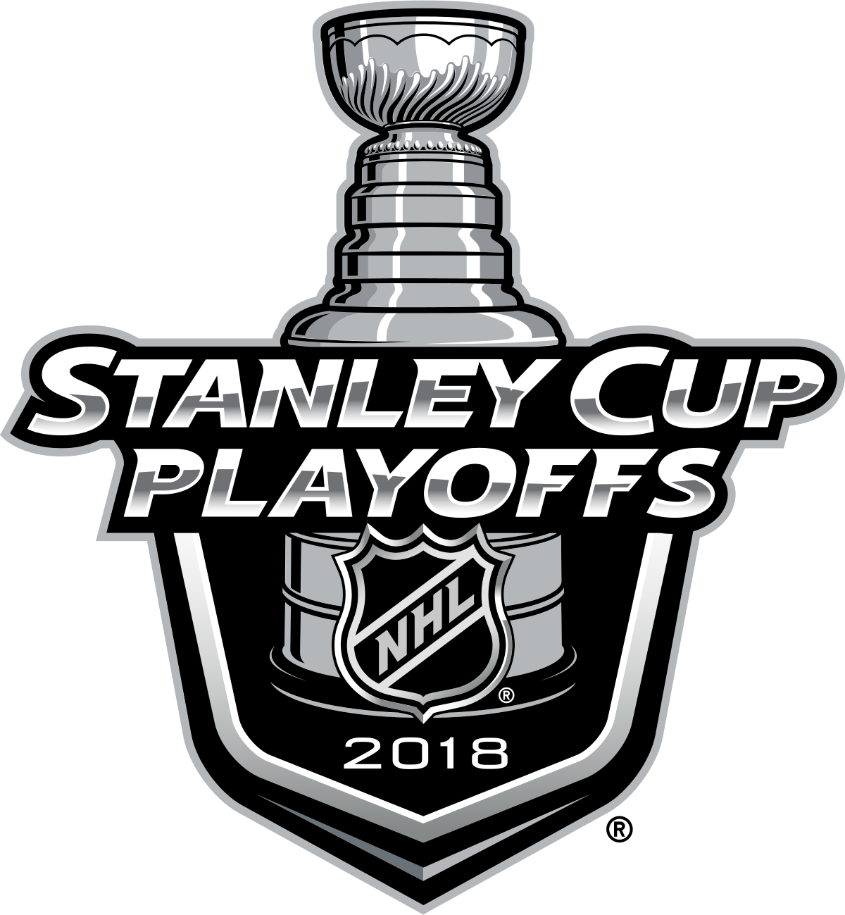 2018 Stanley Cup Playoffs Logo (1200x1299), Png Download