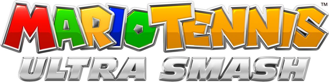 Mario Tennis Ultra Smash- Logo - Mario Tennis: Ultra Smash (1700x633), Png Download