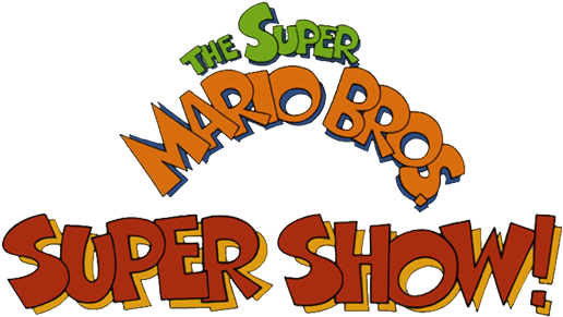 The Super Mario Bros - Super Mario Bros Super Show Logo (800x310), Png Download