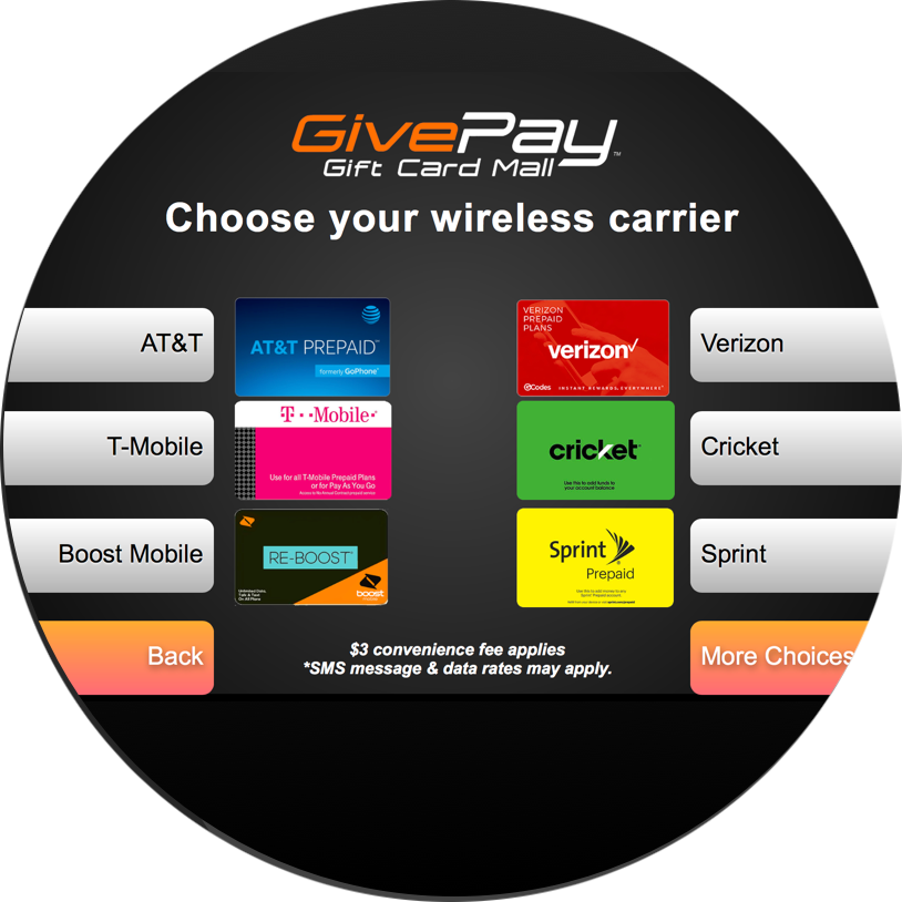 Select A Carrier - Circle (814x814), Png Download