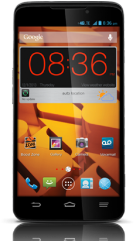 Boost Max™ - Zte N9520 (400x506), Png Download