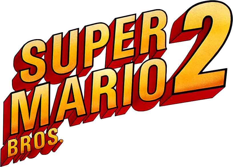 Esther Mario Logo - Super Mario Bros 2 Png (816x585), Png Download