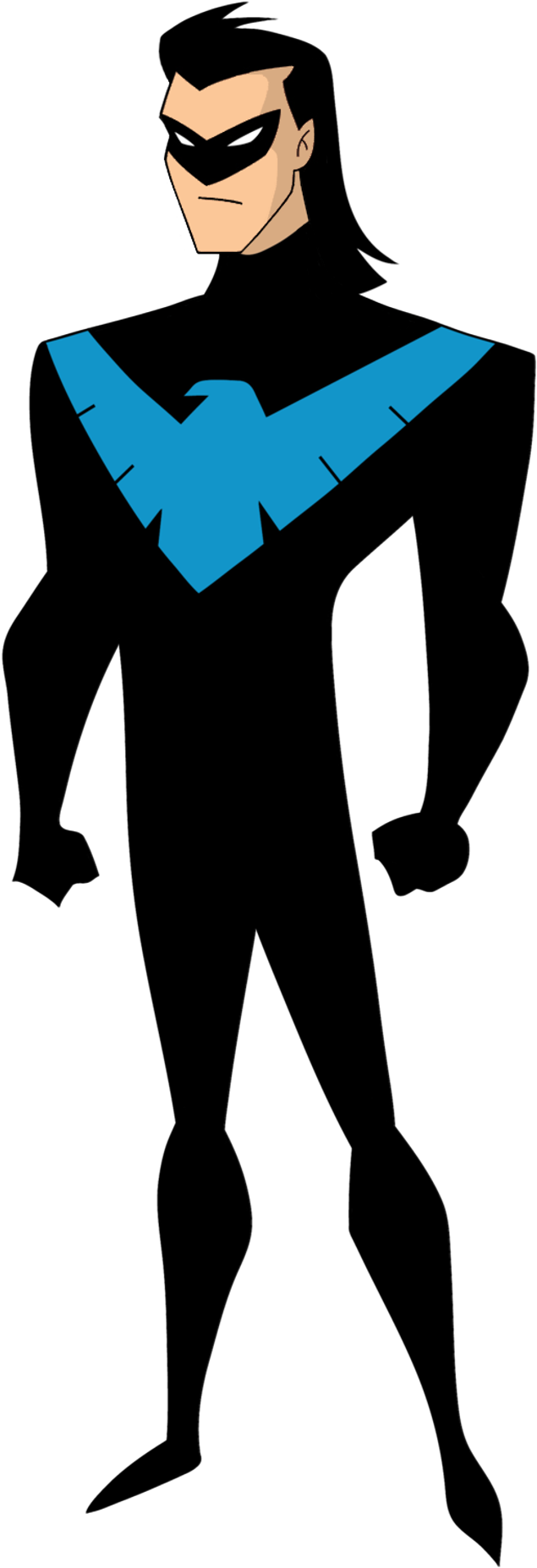 Nightwing By Therealfb1 By Therealfb1 - New Batman Adventures Nightwing (1024x2048), Png Download