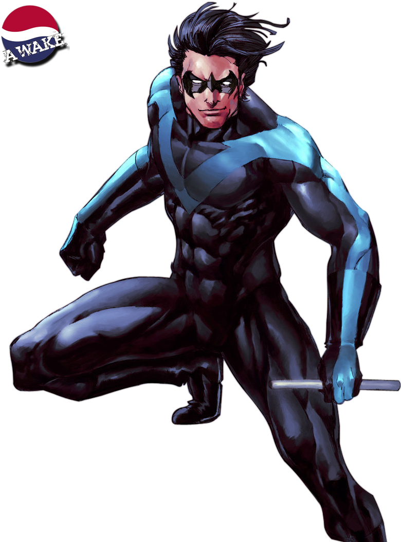 Nightwing Png Photo - Nightwing Suit (800x1067), Png Download