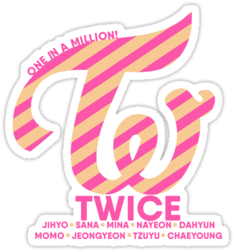 Sticker,375x360 - U1 - Twice Logo Png Transparent (375x360), Png Download